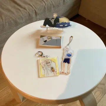 하이큐 4점 세트 아크릴 스탠드 키링