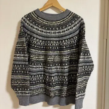 FREAK'S STORE 페어아일 패턴 니트 SIZE 프리