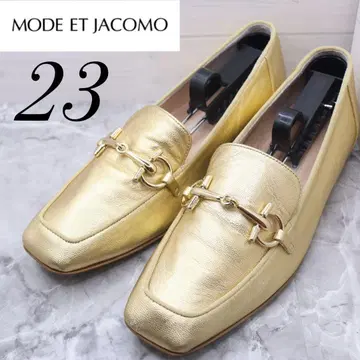 [ 141 ] MODE ET JACOMO 비트 로퍼 골드 23