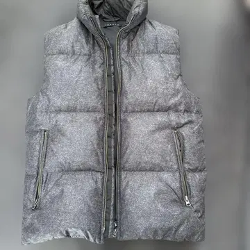 띠어리.LINK THEORY XS 그래닛 프린트 다운 베스트