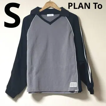 PLAN To 헤비 웨이트 분또 숏 길이 게임 셔츠 S