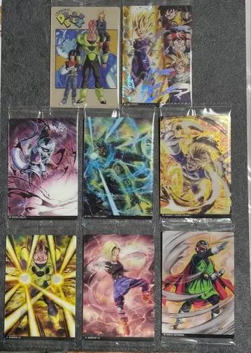 드래곤볼 이타쟈가 8 8종 묶음 판매 CR SSR