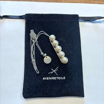 AVENIRETOILE 펄 디자인 목걸이