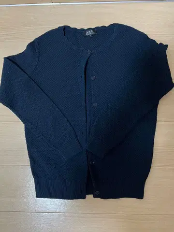 [ 새상품급 ] A.P.C. 네이비 가디건 M