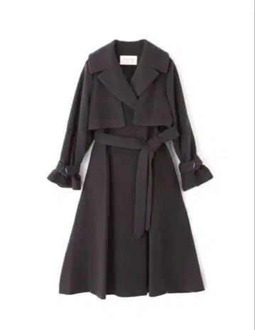 가격 인하 JILL by JILLSTUART 빅칼라 울 트렌치코트