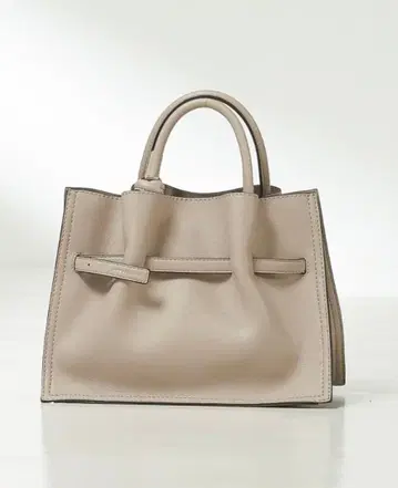 개더 오픈 토트백 호보백 핸드백 베이지