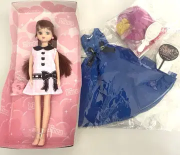 리카짱 드레스 모자 부채 리카짱 인형 묶음 판매 본체 캐슬