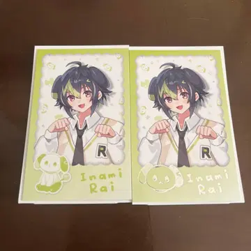 [ 이나미 라이 ] 와니얀 days 랜덤 폴라로이드풍 카드