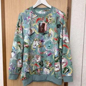 카모이 요코 TUNIC 트레이닝복 룸웨어 파자마 멜로디 플라워