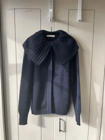 여성용 J.W.ANDERSON 네이비 가디건