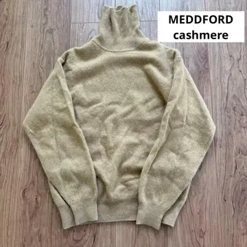 MEDDFORD 캐시미어 100% 터틀넥 니트