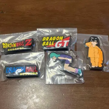 제일복권 드래곤볼 SNAP COLLECTION 러버 컬렉션 5종 세트