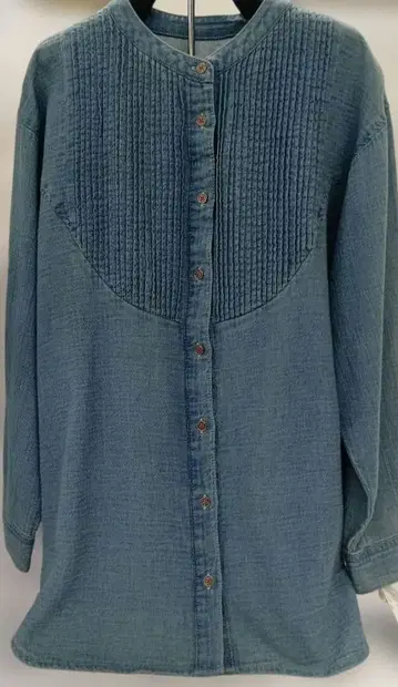 새상품 앤틱 데님 조 상의 면 100% 가볍고 부드러운 LL 사이즈