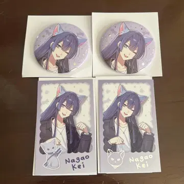 days 폴라로이드풍 카드 나가오 케이 N1R1 캔뱃지