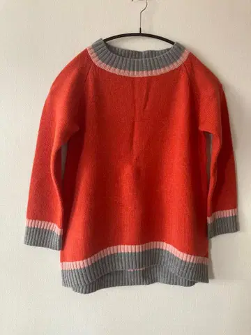 [ 미사용 택 포함 ] 49AV. 긴팔 니트 스웨터 *36* 오렌지