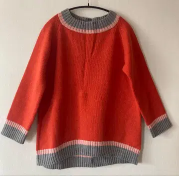 [ 미사용 택 포함 ] 49AV. 긴팔 니트 스웨터 *36* 오렌지