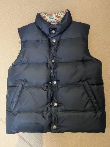 beams boy 브라운 다운 베스트 리버티 리버서블