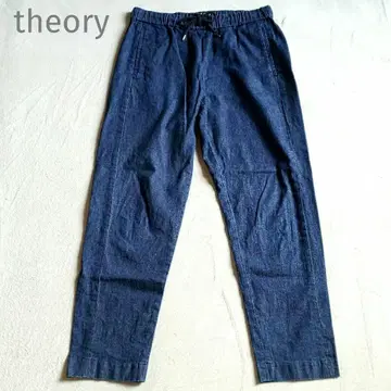 theory 데님 팬츠 청바지 이지 테이퍼드 M 인디고 블루