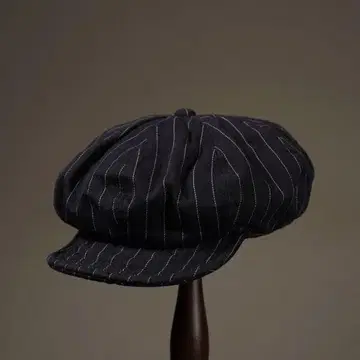 올드 크로우 헤링본 스트라이프 헌팅 캡 L 사이즈