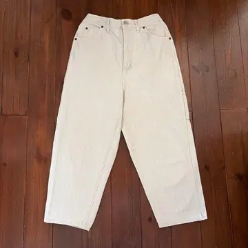 니코앤드 화이트 데님 팬츠 M 사이즈
