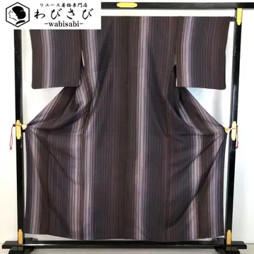 코몬 세로 줄무늬 무늬 지극색 가드 가공 K-5537