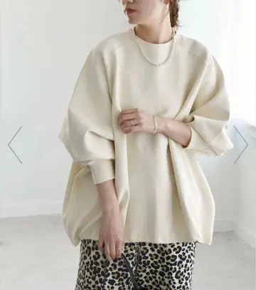 SHIPS [세탁 가능 분또] 드로스트 루즈 풀오버