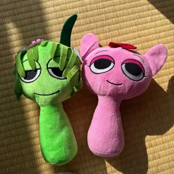 Sprunki 스플란키 봉제 인형 2개 세트 핑키 베네리아