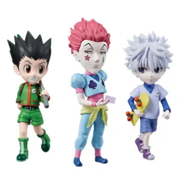 헌터 x 헌터 월드 콜렉터블 피규어 헌터 시험 3체 세트