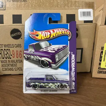 핫휠 83 CHEVY SILVERADO 퍼플 프레임스