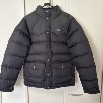patagonia 블랙 다운 자켓
