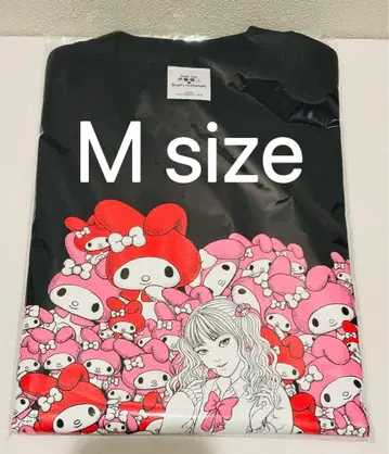 이토 준지 x 산리오 캐릭터즈 토미에 갸루 마이멜로디 T셔츠 M 사이즈
