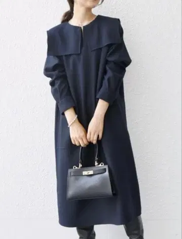 [ 새상품급 ] SIPS any 네이비 원피스