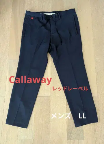 캘러웨이 팬츠 레드 라벨 네이비 LL
