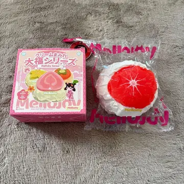 Mellojoy 스퀴즈 크림 범벅 다이후쿠 시리즈 그레이프 후르츠