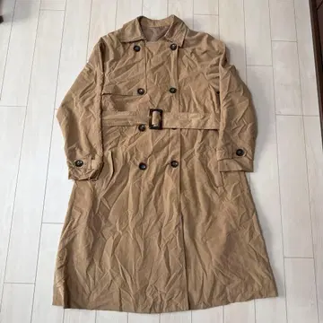 베이지 트렌치코트 M 사이즈