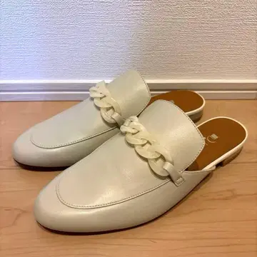 다이애나 사보 슬리퍼 펌프스 샌들 L 체인