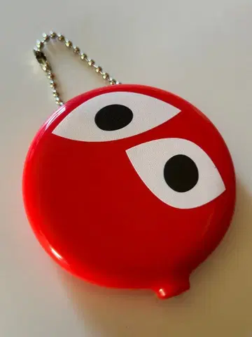 오카모토 타로 회고전 코인 케이스 빨간색