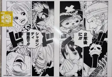 원피스 베이스샵 원화 올 페이지 2년 후 샤봉디 제도에서!