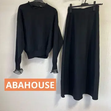 아바하우스 셋업 스커트