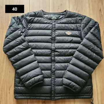 단톤 이너 다운 자켓 40 블랙