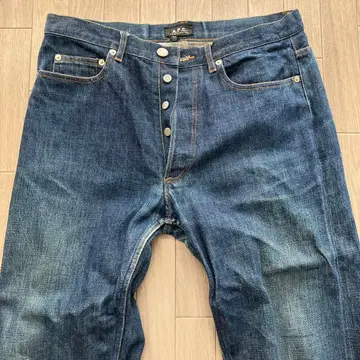 [ USED ] A.P.C. 데님 W33 90s 일본제 빨간색 셀비지