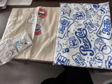 펩시콜라 타월&모바일 반지 세트