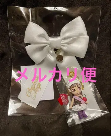 니시노 카나 리본 머리끈 마스코트 세트 Christmas Magic