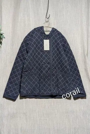 corail 스티치 자수 충전솜 자켓 14080엔