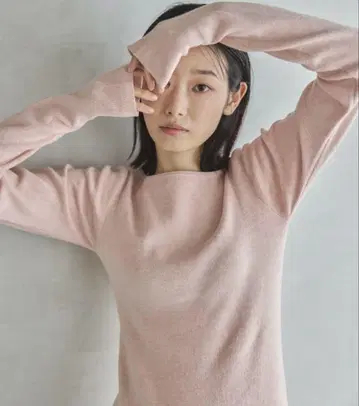 feepur [핸드 워셔블] 보트넥 심플 니트