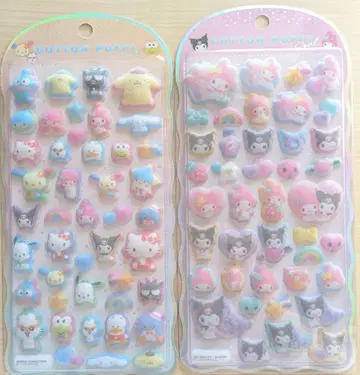 코튼 수수료 씰 산리오 통통 씰