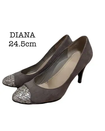 DIANA 글리터 하이힐 24.5cm