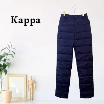 zA66 [M] Kappa 골프웨어 다운 팬츠 충전솜 방한