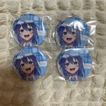 컬러풀 피치 루나 캔 배지