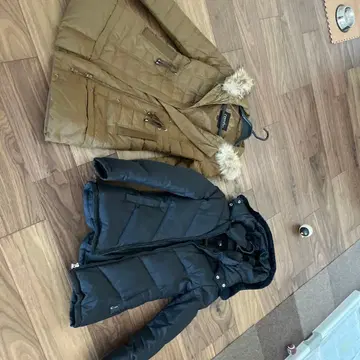 콤보 퍼 포함 다운 자켓 2세트